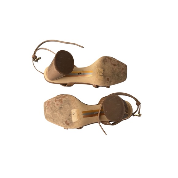 Sam Edelman Kia Block Heel Sandal in Rosa Blush Patent Size 8 - Picture 8 of 11